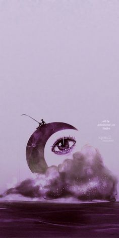 Fantasy Aesthetic Art, Aesthetic Art Background, Wallpaper Lyrics, Sky Art Painting, Chinese Art Painting, Banana Milk, Moon Drawing, Bts Wallpaper Lyrics, Cloud Drawing