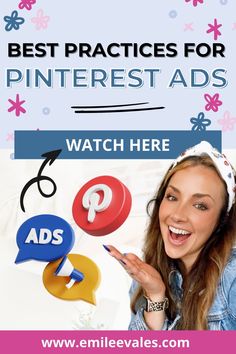 the best practices for pinterest ads watch here