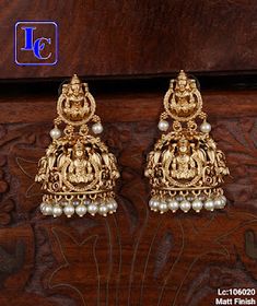 Butta Earrings, Queens Jewellery, Latest Gold Earrings, Trendy Silver Jewelry, Temple Jewellery Earrings, Wedding Jewellery Designs, Ear Jewellery, Ear Tops, Simple Gold Earrings