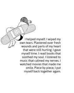 a poem written in black and white with an image of a person laying on the ground