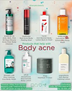 Combo Skin Care, Top Rated Skin Care Products, Chest Acne, Exfoliating Body Wash, Oily Skin Care Routine, Body Hygiene, Body Acne, Acne Facial