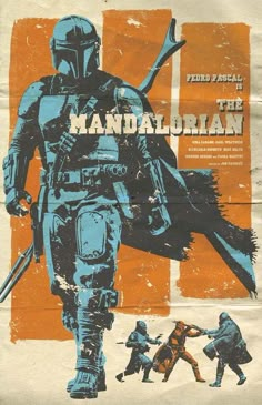 the poster for the movie, the mandalian