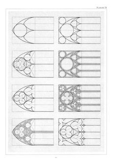 an image of different shapes and lines in the shape of boats, with each one being drawn