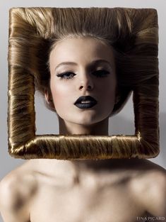 Stil Rock, Sanggul Modern, High Fashion Hair, Competition Hair, Avant Garde Hair, Mode Editorials