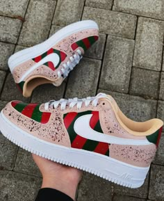 Freddy Krueger Air Force 1 Air Forse1 Custom, Diy Custom Air Force 1, Custom Air Force 1 Ideas, Burberry Air Force 1, Custom Painted Air Force 1, Shoe Customs, Custom Forces, Custom Trainers, Airforce 1s