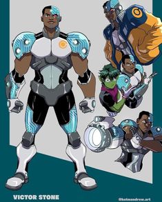 an image of some characters from the animated movie power rangers, including two men and one woman