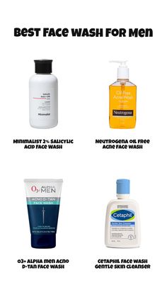 Try any one of this face wash to get the clear and glowing skin for men. Glowing Skin For Men, Best Face Wash For Men, Clear And Glowing Skin, Face Wash For Men, Best Face Wash, Best Face, Face Wash, Glowing Skin, Acne