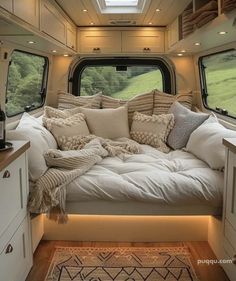 Small Camper Renovation, Camper Renovation Ideas, Caravan Renovation, Caravan Interior