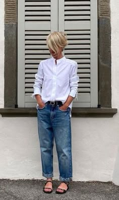 10 EASY EVERYDAY OUTFITS FOR WOMEN OVER 50 - valemoods Easy Everyday Outfits, Mode Casual, Outfits For Women, 가을 패션, Fashion Over 50, Mode Inspiration, Outfits Casuales, Simple Outfits, Look Fashion