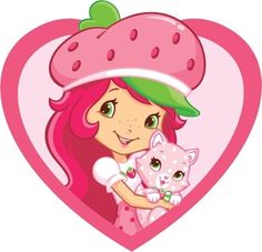 Strawberry Shortcake, Frame, Pink