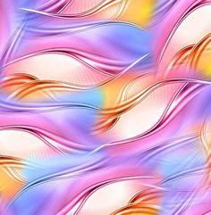 an abstract background with wavy lines and colors