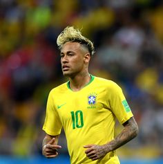 Neymar Haircut, Neymar Hairstyle, Weird Haircuts, Football Lovers, Aesthetic Template, Lebron James, Haircut Ideas, Bad Boy