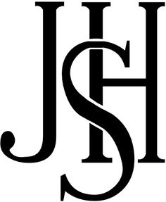 the letter j is shown in black and white