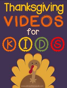 the cover of thanksgiving videos for kids