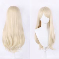 Category:Synthetic Wig; Gender:Women's; Wig Type:Cosplay Wig; Occasion:Cosplay Costumes,Party  Evening,Vacation,Party / Evening,Daily Wear; Age Group:Adults; Color Shade:Blonde; Hair Material:Synthetic Hair; Cap Construction:Machine Made; Texture:Straight; Length:Long; Features:Fluffy,Comfortable,Fashion,Party,Soft; Heat Resistant:Yes; Listing Date:05/31/2023; Cap Circumference:; Front to Back:; Nape of Neck:; Side to Side Across Forehead:; Side to Side Over Top:; Temple to Temple Across Back:; Pink Carnival, Blonde Cosplay Wig, Barbie Halloween Costume, Wigs Cosplay, Barbie Halloween, Party Wig, Long Blond, Barbie Costume, Halloween Wigs