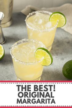 the best original margarita recipe ever