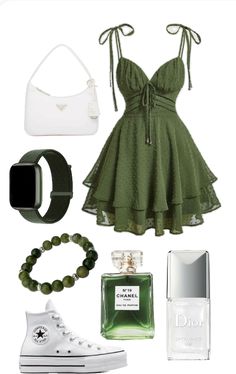 Item Details ： Product Number :C2048 Fabric: Chiffon Silhouette: A line Sleeves：Sleeveless Back Style：Zipper Trendy Chiffon Mini Dress, Green Homecoming Dress, Freshman Outfits, Hot Prom Dress, Homecoming Dress Short, Green Homecoming Dresses, Swaggy Outfits, Really Cute Outfits, Casual Style Outfits