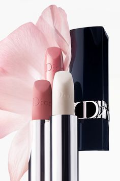 Dior Makeup Launches Rouge Dior Colored Lip Balms | Hypebae Dior Lip Balm, Dior Lip, Color Lip Balm, Couple Holding Hands, Cosmetics Photography, Red Peonies, Makeup Store, Dior Makeup, Tinted Lip Balm