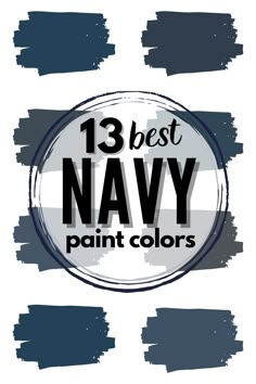 the 13 best navy paint colors