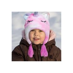 Brighten up chilly days with the Addie & Tate Winter Hat and Mittens Set, designed specifically for toddlers aged 2-4. This enchanting set features a multicolor unicorn theme that's sure to capture the imagination of your little one.

- Material: Durable acrylic knit exterior with a cozy micro-fleece lining
- Age Group: Toddler (2-4 years)
- Gender: Female
- Product Type: Hat and mittens set

Crafted for comfort and warmth, the soft micro-fleece lining is gentle on the skin, making it an ideal c Playful Hats For Cold Weather, Adjustable Cute Beanie For Cold Weather, Cute Adjustable Warm Hat, Cute Adjustable Beanie For Cold Weather, Cute Warm Adjustable Hat, Cute Adjustable Warm Beanie, Fun Adjustable Hats For Cold Weather, Cute Adjustable Acrylic Beanie, Playful Warm Acrylic Hats