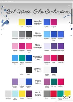 True Winter Makeup Colors, Deep Winter Color Combos, Cool Winter Color Analysis Outfits, Blue And Off White Outfit, Cool Winter Color Palette Clothes, Cool Winter Color Palette Outfits Summer, True Winter Color Combinations