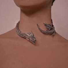 Targaryen Jewelry Aesthetic, Targaryen Clothing Aesthetic, Silver Dragon Aesthetic, Visenya Aesthetic, Targaryen Accessories, Visenya Targaryen Aesthetic, House Velaryon Aesthetic, Aemond Targaryen Aesthetics, Targaryen Jewelry