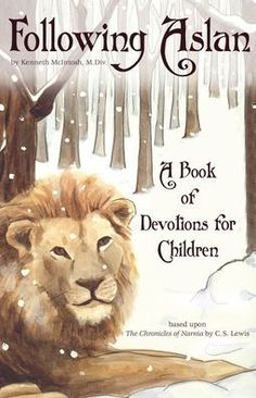 the book cover for following islam, with an image of a lion laying in the snow