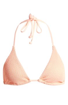 Pack one less thing on your next trip with this versatile bikini top that can be worn different ways depending on your mood. Ties at neck and back Lined, with removable soft cups 92% polyester, 8% elastane Lined Hand wash, line dry Imported Charleston Trip, Chill Girl, Peach Tart, Summer Swim, Summer Swim Suits