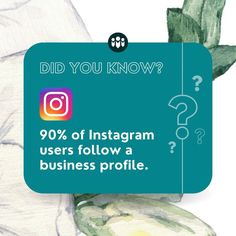 an instagram ad with the words did you know?