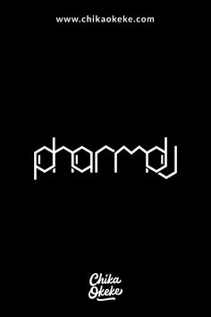 the word phoroy written in white on a black background