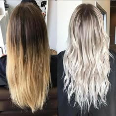 Icy Blonde Hair, Ash Blonde Balayage, Real Human Hair Extensions, Hair With Highlights, Icy Blonde, Blonde Hair Looks, Brown Blonde Hair