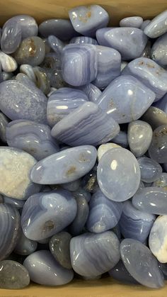 Blue Violet, Pearl Gemstone, Blue Lace Agate, Lace Agate, Crystal Gems, Blue Lace, Crystals And Gemstones, Stones And Crystals