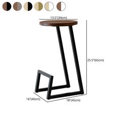 the stool is shown with measurements for each seat and side, which are also available in different colors