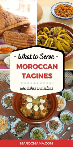 what to serve moroccan tagines side dishes and salads