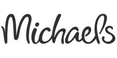 the word michael's written in black ink