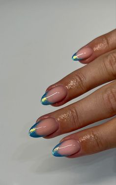 Nagellack Trends, Summery Nails, Cute Gel Nails, Cat Eye Nails, Funky Nails, Chrome Nails