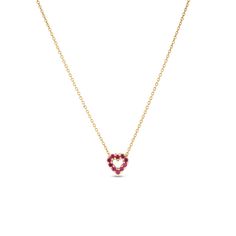 Tiny Treasures is a collection of whimsical 18K gold and diamond pendants by Roberto Coin. There is a piece for every personality. Ruby Heart Necklace, Classy Necklace, Diamond Pendants, Heart Necklace Diamond, Roberto Coin, Gold Diamond Necklace, Heart Pendant Diamond, Heart Gemstone, Tiny Treasures