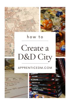 the title for how to create a d & d city