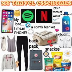 there are many items that can be found in this travel essentials list for the traveler