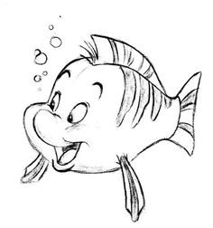 an image of a cartoon fish with bubbles in it's mouth and tongue out