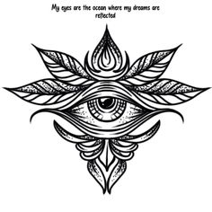 an all seeing eye tattoo design