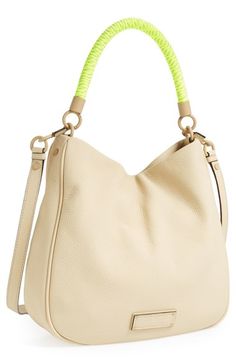 Marc by Marc Jacobs Too Hot to Handle Hobo http://bit.ly/1y1U7Ar Unusual Handbags, Types Of Purses, Money Bags, Too Hot To Handle, Winter Bags, Slouch Bags