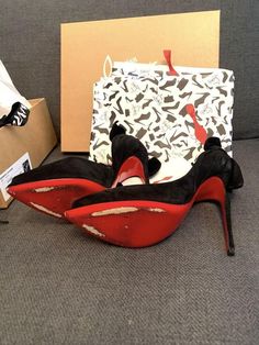 #ad Find ideas and inspiration for Christian Louboutin IT Size 37 Peep Toe Black Suede red sole pin high heels, Fashion Women's Shoes Red Bottoms Heels, Red Bottom Heels, Heels Fashion, Red Sole, Red Bottoms, Black Suede, Women's Shoes, Christian Louboutin, Fashion Shoes