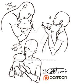 some drawings of people holding their babies in their arms and looking at each other's faces