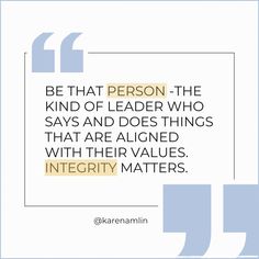 🌟 Be that person. The kind of leader who not only speaks about values but lives them. In a world where actions speak louder than words, let your integrity be the voice that echoes through your actions. Integrity matters—it’s the foundation upon which trust and credibility are built. 🛡️ 🤝 Align your actions with your values and watch how it transforms your environment. When you lead with authenticity, you inspire those around you to rise to their best selves, creating a workplace culture that... Workplace Culture, Actions Speak Louder Than Words, Actions Speak Louder, Your Values, In A World, Best Self, Philosophy, Leadership