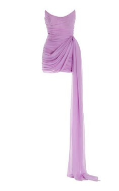 Chiffon Mini Dress, Purple Mini Dresses, Grad Dresses, Hoco Dresses, Strapless Mini Dress, Ladies Dress Design, Looks Vintage, Silk Chiffon