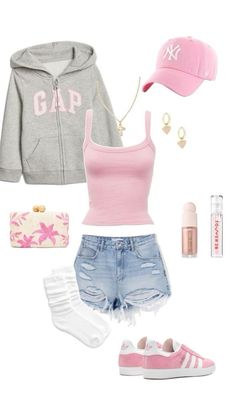 Girly Summer Outfits, Outfit Inspo Summer, Cute Preppy Outfits, Summer Fits