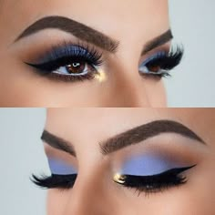 Small Eyes, Smink Inspiration, Makeup Quotes, Blue Eyeshadow, James Charles, Eye Shadow Palette, Dry Eyes, Makeup Goals