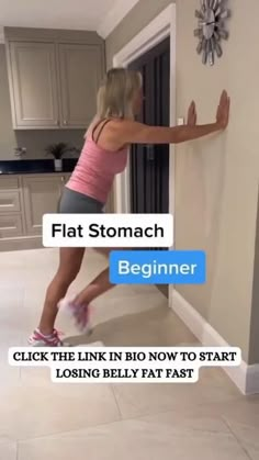 flat stomach beginner workout // ab workout at home flat stomach beginner // workouts for flat stomach beginner // gym workouts women beginner flat stomach // beginner workout for flat stomach // beginner ab workout for women flat stomach // Losing Belly Fat Fast, Yoga For Seniors, Wall Workout, Tummy Workout