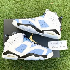 Nike Air Jordan 6 Gs Retro White Unc Blue Shoes Brand New Original Box 5 Youth | Women’s 6.5 5.5 Youth | Women’s 7 - Sold 6 Youth | Women’s 7.5 - Sold Select Women’s Size When Check Out 100% Authentic Ships Within 24 Hours Final Sale #Nike #Snkrs #Aj6 # Streetwear 1605 Blue Low-top Sneakers With Contrasting Heel, Blue High-top Sneakers With Contrasting Heel, Blue Low-top Sneakers With Contrasting Heel Counter, Blue Sneakers With Contrasting Heel And Round Toe, Bernstein Bears, Jordans 6, Unc Shoes, Nike Snkrs, Nike Air Jordan 6